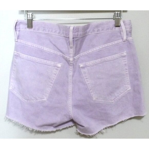 FRAME LeBrigette Short purple jean cut offs women's size 25 inseam 3" NEW - Picture 3 of 4